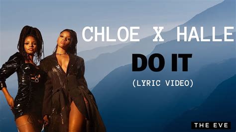 Chloe x Halle – Do It Lyrics 